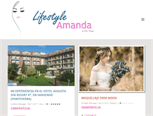 Tablet Screenshot of lifestyleamanda.com